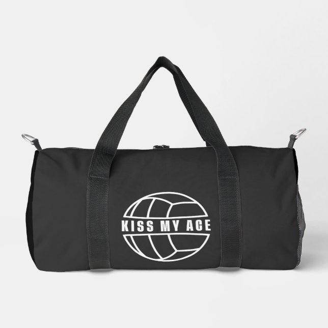 Kiss my Ace Duffle Bag (Vorderseite)