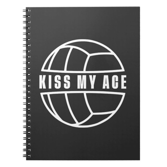 Kiss my Ace Notizblock (Vorderseite)