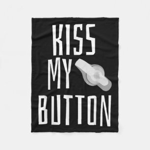 Kiss My Button Fütternd Tube Awareness Tubie G-tub Fleecedecke