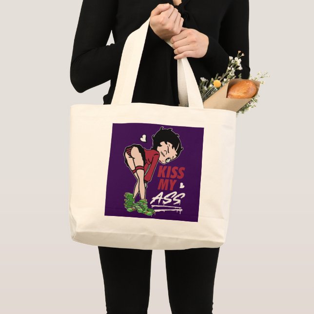 Kiss My Jumbo Stoffbeutel (Vorderseite (Produkt))