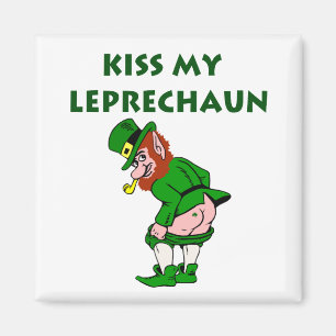 Kiss My Leprechaun Magnet
