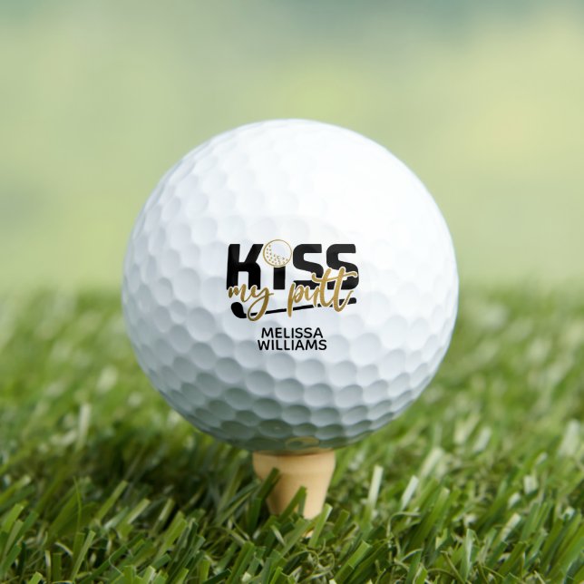 Kiss My Putt Golfball (Insitu T-Shirt)