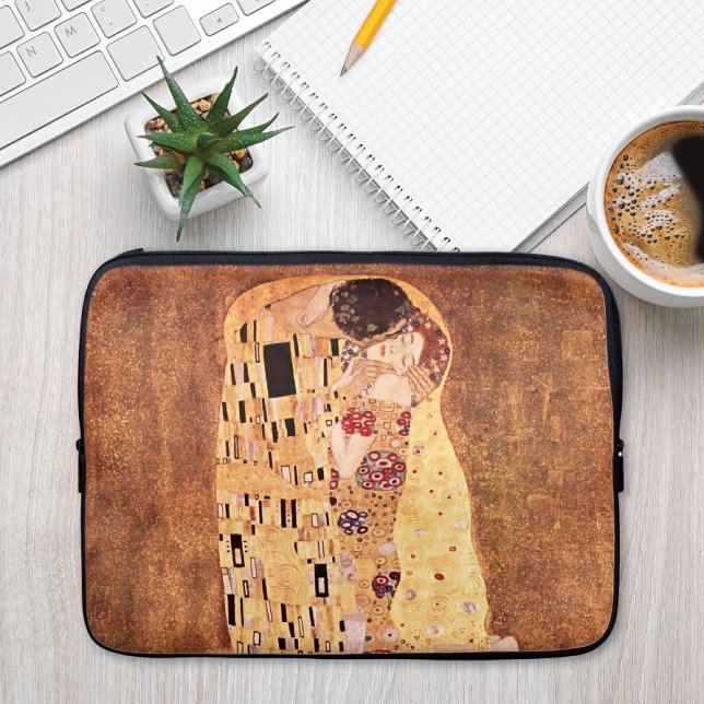 Kiss Painting Gustav Klimt Laptopschutzhülle (Von Creator hochgeladen)