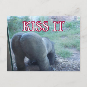 Kiss Postcard Postkarte