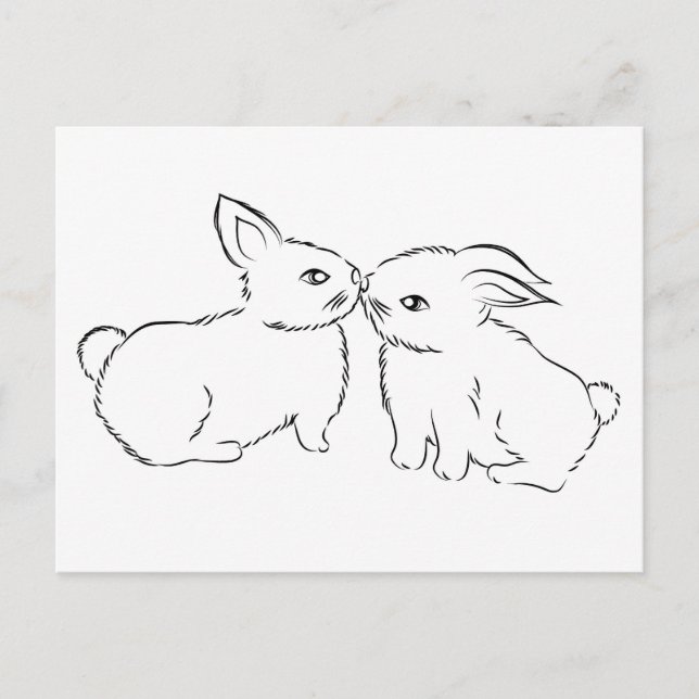 Kiss Postkarte (Vorderseite)