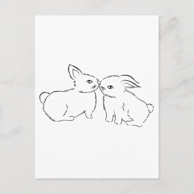 Kiss Postkarte (Vorderseite)