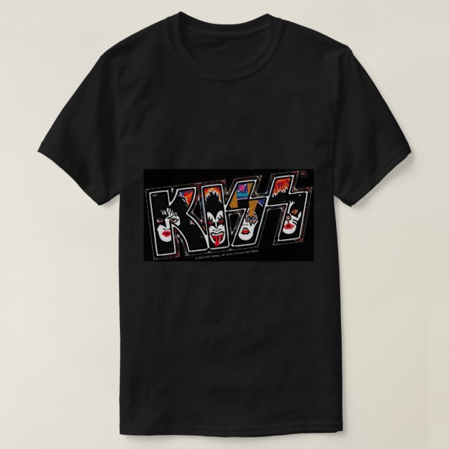KISS ® Rockmusikband - Rock and Roll Over Style T-Shirt (Design vorne)