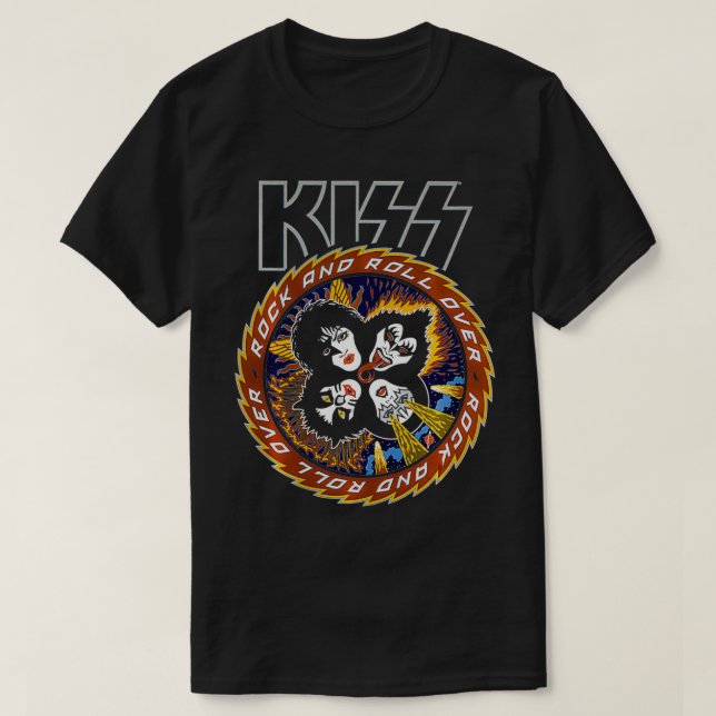 KISS Roll over T-Shirt (Design vorne)