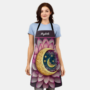 Kiss The Cook Food Koch Kitchen GRILLEN Baker Luna Schürze