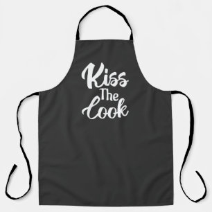 Kiss The Cook, Funny Cook Novelty Geschenk Schürze