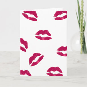 Kiss Valentine Card Feiertagskarte
