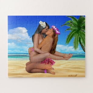 KISS WRESTLING PUZZLE