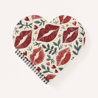 Kiss-Zeichen Notizbuch