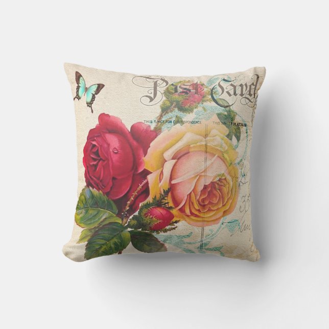 Kissen 20" der Rosen-(1) x 20" (Vorderseite)