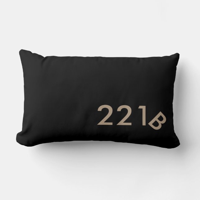 Kissen 221 B. Baker Street (Vorderseite)