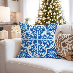 Kissen aus italienischer Majolika, Fliesen aus siz