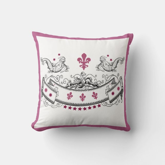 "Kissen aus Strandhaus" Kissen (Vorderseite)