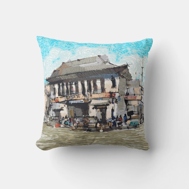 Kissen bemalen Ideen Wohngestaltung (Vorderseite)