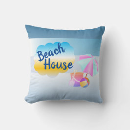 Kissen Blue Horizon Beach House