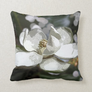 Kissen der Magnolien-2760 (Quadrat)
