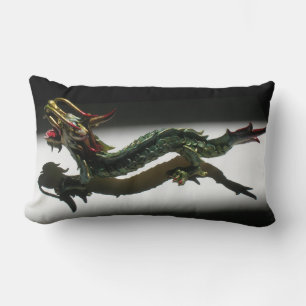 Kissen - Drache im Rampenlicht