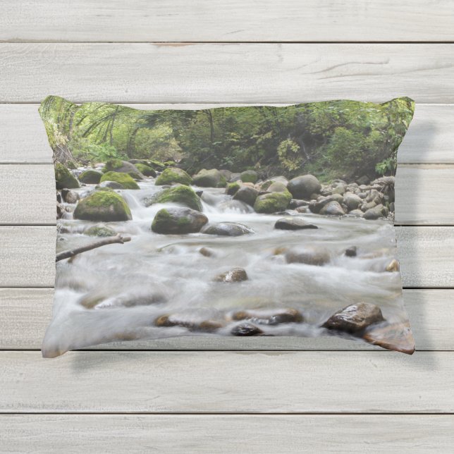Kissen für den Wald Stream Draußen (Vorderseite)