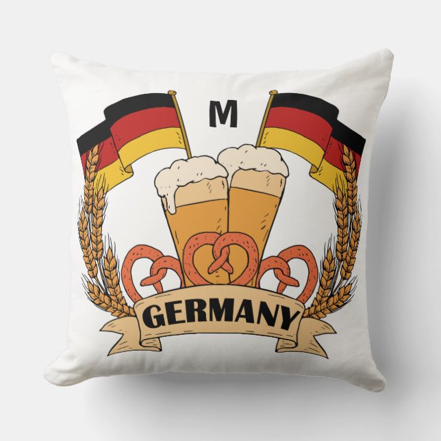 Kissen für die Verwendung von deutschem Bier in Mo (Vorderseite)