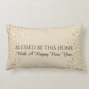 Kissen-Gesegnete Feiertags-ist der zierliche Lendenkissen
