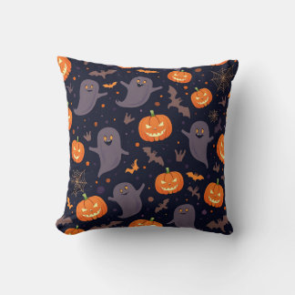 Kissen (Halloween-Schnittkürbis)