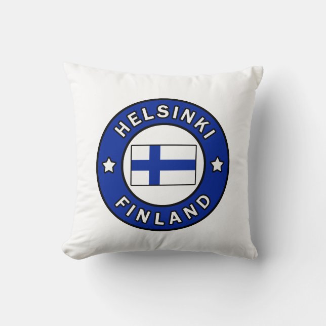 Kissen Helsinki Finnland (Vorderseite)
