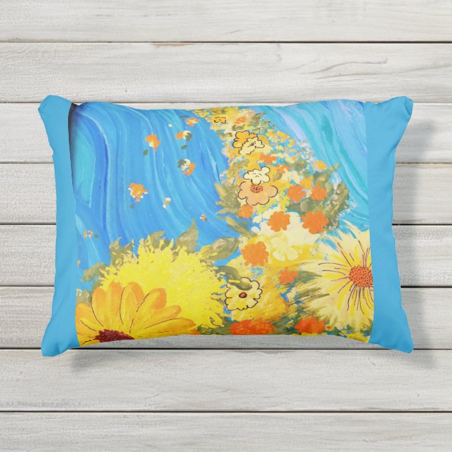 Kissen im Freien, um Ihren Innenhof zu erhellen (Vorderseite)