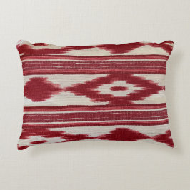 Kissen im Mallorca Zungenstoff Design