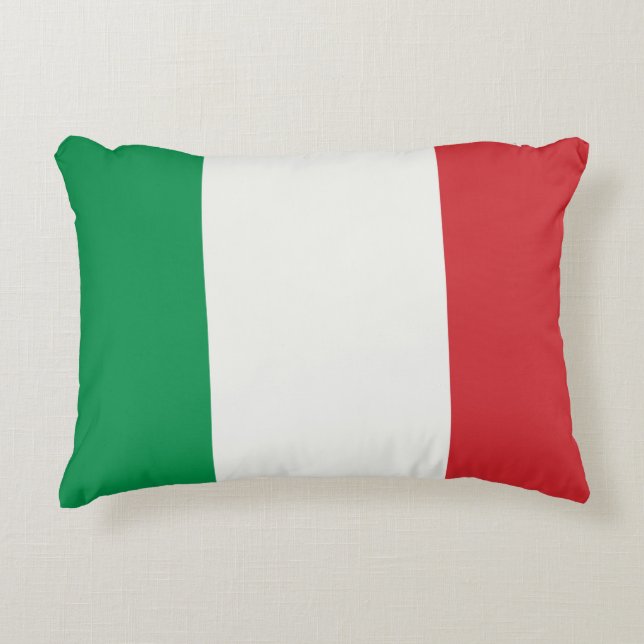Kissen Italien Fahne (Vorderseite)