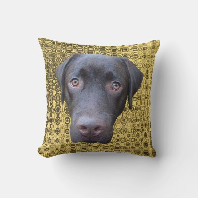 Kissen Labrador Jimmy (Vorderseite)