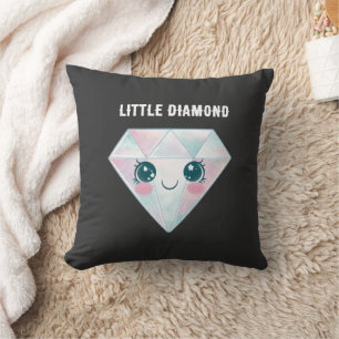 Kissen Little Diamond – Süßer funkelnder Quadratis