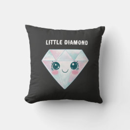 Kissen Little Diamond – Süßer funkelnder Quadratis