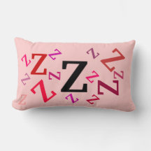 Kissen (Lumbar) - mehrere Buchstaben