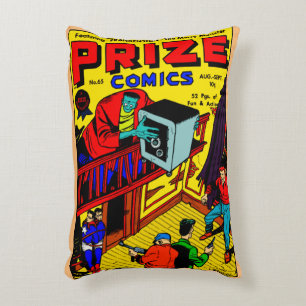 Kissen mit 1940er PRIZE Comics-Motiv