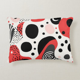 Kissen mit Abstraktem Akzent mutig