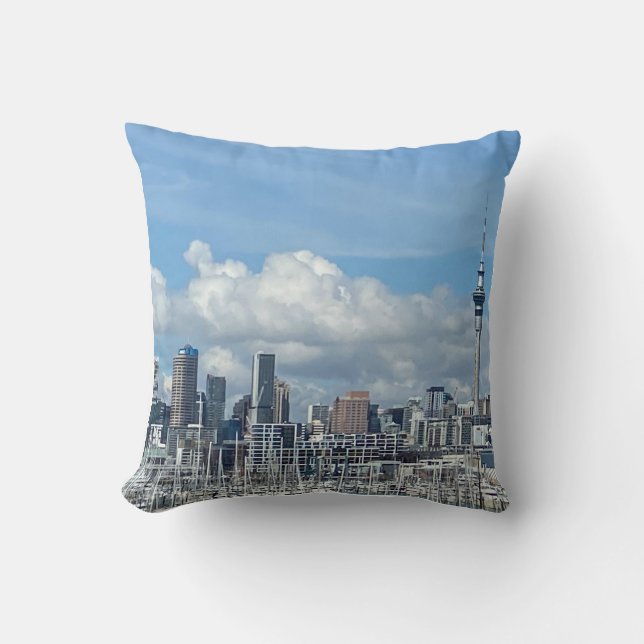 Kissen mit Auckland-Muster (Vorderseite)
