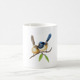 Kissen mit aufgedruckten Stickereieffekten in Voge Kaffeetasse