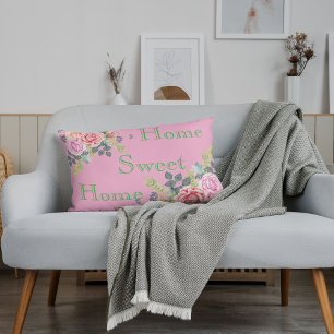 Kissen mit Blumenmuster