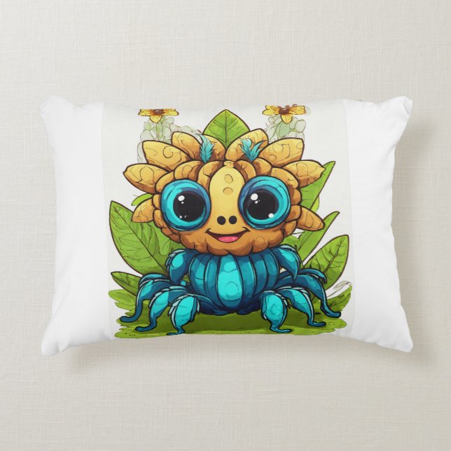 Kissen mit Cartoon-Design. (Vorderseite)