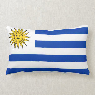 Kissen mit Flagge von Uruguay