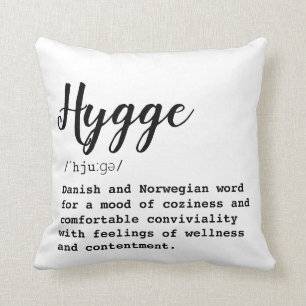 Kissen mit Hygge Definition