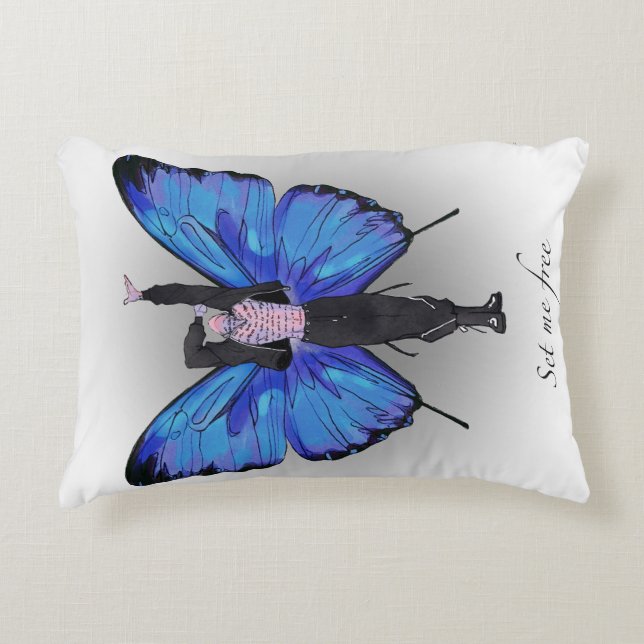 Kissen mit Jimin "Set me free" (Vorderseite)