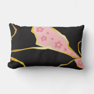 Kissen mit Kirschblüten-Kintsugi