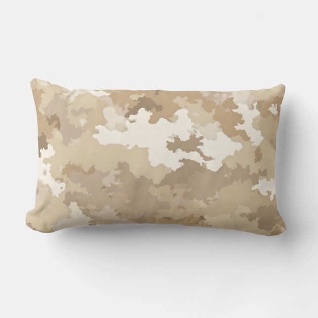 Kissen mit militärischem Tarnmuster (Vorderseite)