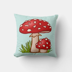 KISSEN MIT MUSHROOM-COTTAGECORE-MOTIV
