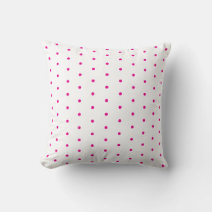 Kissen mit Polka-Punkten